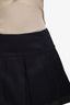 Prada Navy Blue Pleated Mini Skirt Size 40