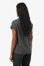 Brunello Cucinelli Grey Cashmere Silk Sequin Sleeveless Sweater Size XS