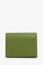 Prada Green Saffiano Leather Compact Wallet