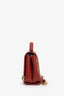 Pre-loved Chanel™ 2017-2018 Red Chevron Braided Top Handle Flap Bag