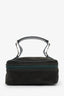 Gucci Green Suede Horsebit Vanity Cosmetic Pouch