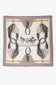 Hermès Beige/Multicolour Carrick a Pompe Scarf Size 45cm