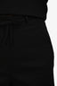 Red Valentino Black Wool Bow Detail High Waisted Shorts Size 36