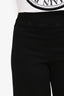Frame Black Denim Jetset Slim Palazzo Wide Leg Stretch Jeans Size 1