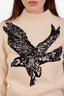 Dries Van Noten Cream Wool Sweater Size S