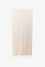 Loro Piana Cream/Tan Two-Tone Cashmere Fringe Scarf