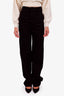Lemaire Black Denim High Waist Jeans Size 34