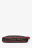 Fendi Brown/Pink Zucca Print Pochette