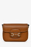 Gucci Brown Leather Horsebit 1955 Mini Arabella Bag