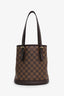 Louis Vuitton 1997 Damier Ebene Marais Bucket Bag 23 with Pouch