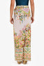 Camilla White/Multicolour Silk Floral Sarong Size S/M
