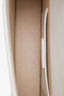 Jacquemus White Leather Le Bambino Long Shoulder Bag