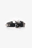 Gucci Black Leather Studded Belt Size 80