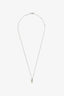 18K White Gold with Pearl Solari Necklace