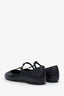 Ballerines plates Marcie en cuir noir Chloé, pointure 40