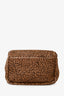 Bottega Veneta Vintage Leopard Print Pony Hair Flap Bag