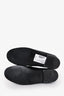 Hermès Black/White Leather Silver Kelly Lock 'Destin' Loafer Size 36