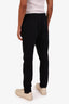 Moncler Black Logo Patch Track Pants Size L Mens