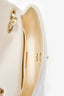 Pre-loved Chanel™ 2026 Seasonal White Sequin Mini Flap Bag