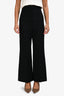Lanvin 2016 Black Wool Blend High-Waisted Pants Size 36