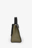 Givenchy 2014 Green Leather Obsedia Medium Flap Top Handle with Strap