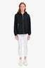 Fendi White Nylon Silver FF Leggings Size 40