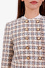 Veronica Beard Ivory/Camel Bentley Jacket Size 0
