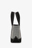 Alexander Wang Black Crystals Embellished Cruiser Mini Tote Bag