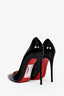 Christian Louboutin Black Patent 'So Kate' 120 Heels Size 37.5