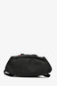 Gucci Black Coated Canvas Supreme GG Web Detail Drawstring Backpack