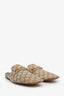Gucci Beige GG Canvas Horsebit Ragazzo Mule Size 41.5