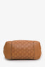 Gucci Brown Leather GG Signature Medium Charm Tote