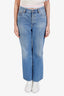 Gucci Light Blue Straight Leg Jeans Size 28