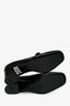 Stuart Weitzman Black Patent Button Block Heel Size 5