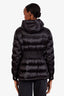 Prada Black Nylon Hooded Puffer Jacket Size 44