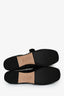 Christian Dior Black Leather Logo Ballet Flats Size 34.5