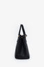Prada Black Saffiano Leather Medium Double Zip Galleria Tote With Strap