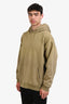 Fear of God Green Cotton Back Numerical Logo Hoodie Size XL Men's