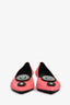 Hermès Pink Suede Studded Pumps Size 39
