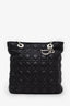 Christian Dior 2008 Black Cannage Lambskin Dior Soft Shopping Tote Bag