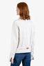 Versace White 'La Medusa' Denim Jacket Size 50