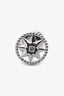 Christian Dior 18K White Gold Diamond Set Rose Des Vents Small Single Earring