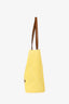 Stella McCartney Yellow Clear Logo Tote Bag