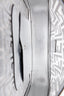 Fendi x Nicki Minaj Silver Metallic PVC Leather Sequins Baguette Crossbody Bag