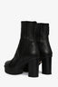 Aquazzura Black Leather Francoise Booties Size 36