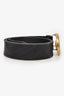 Gucci Black Leather GG Marmont Belt Size 90/36