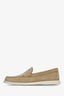 Christian Dior Beige Oblique Canvas Suede Granville Loafers Size 41.5 Mens