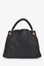 Louis Vuitton Navy Blue Empreinte Leather Artsy MM Shoulder Bag