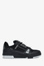 Louis Vuitton Black Mesh 'LV Trainer' Sneakers Size 8.5 Men's