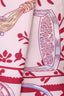 Hermès Pink Multicolour 'Etriers Remix' Twilly Scarf